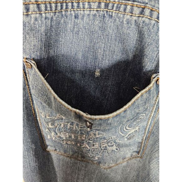 Coogi Australia Men's C69 Embroidered Baggy Jeans 38x32 - Picture 12 of 15
